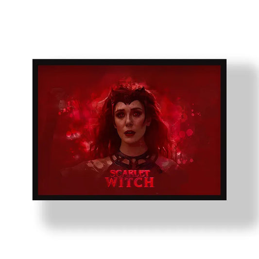 Scarlet Witch Marvel Poster | Frame | Canvas