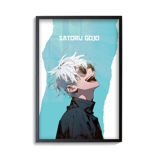Cool Satoru Gojo Jujutsu Kaisen Poster | Frame | Canvas