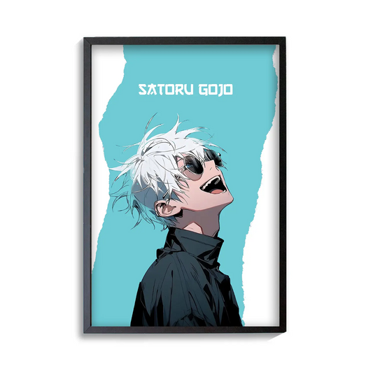 Cool Satoru Gojo Jujutsu Kaisen Poster | Frame | Canvas