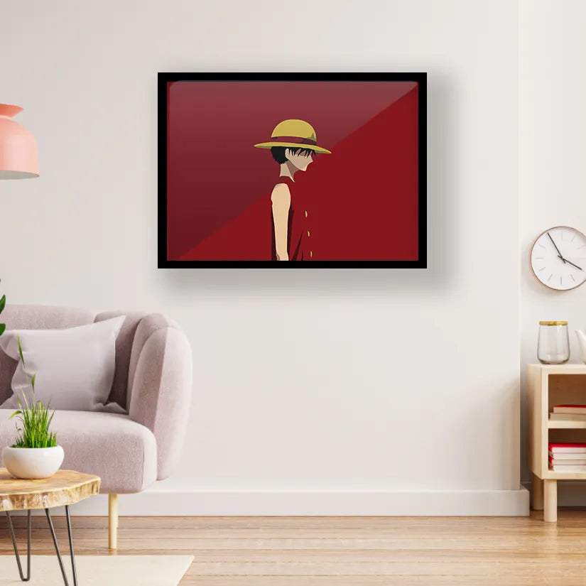 Cool Monkey D Luffy One Piece Poster | Frame | Canvas