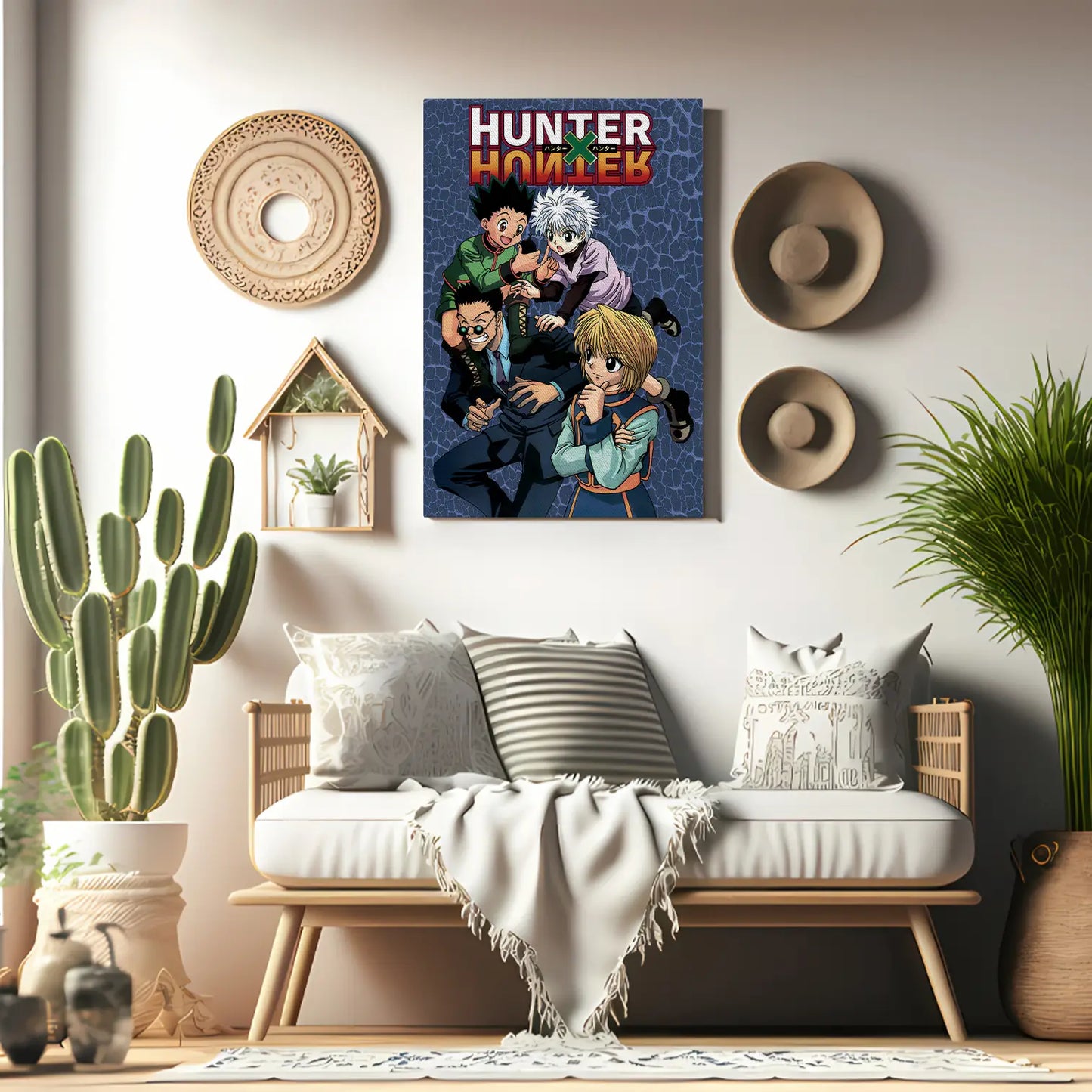 Gon Freecss - Killua Zoldyck - Kurapika Leorio - Hunter X Hunter Poster | Frame | Canvas