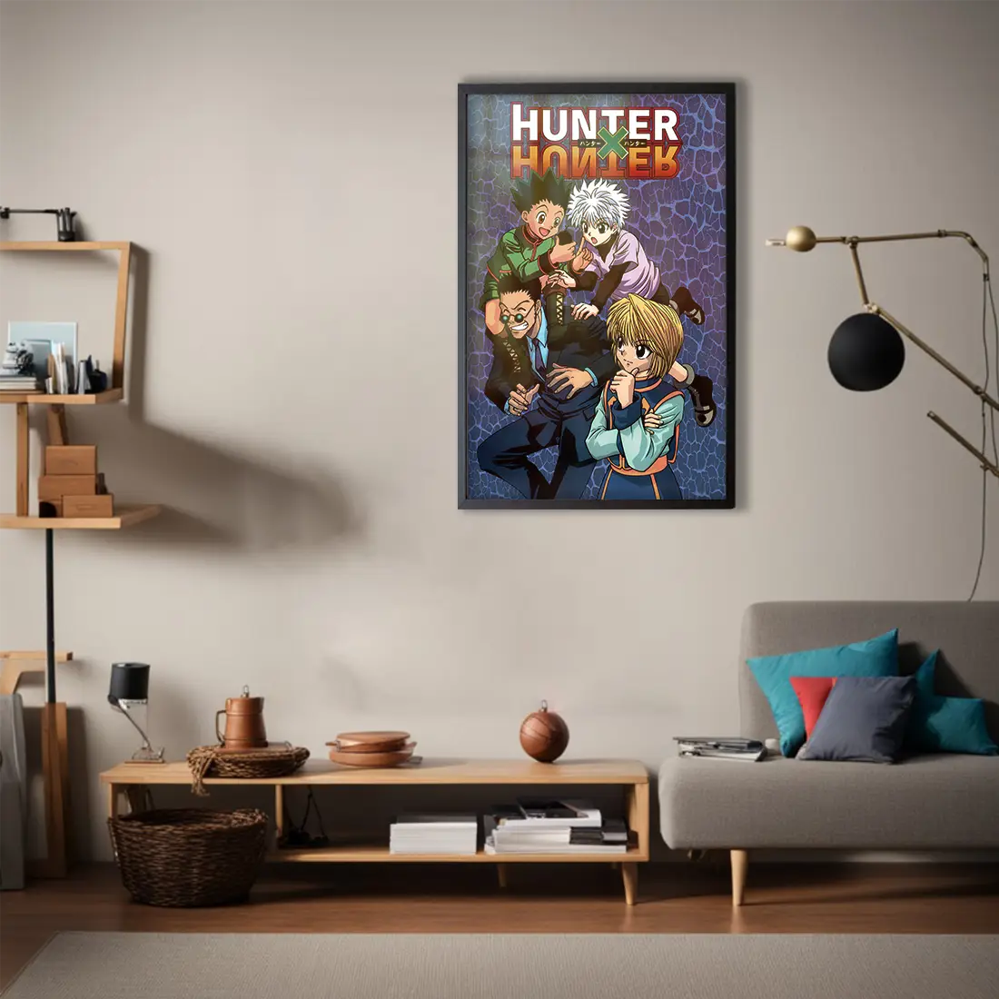 Gon Freecss - Killua Zoldyck - Kurapika Leorio - Hunter X Hunter Poster | Frame | Canvas