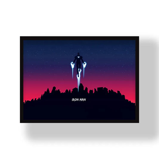 Iron Man Marvel Poster | Frame | Canvas