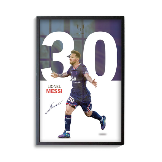 Messi Paris Football Club Poster | Frame | Canvas