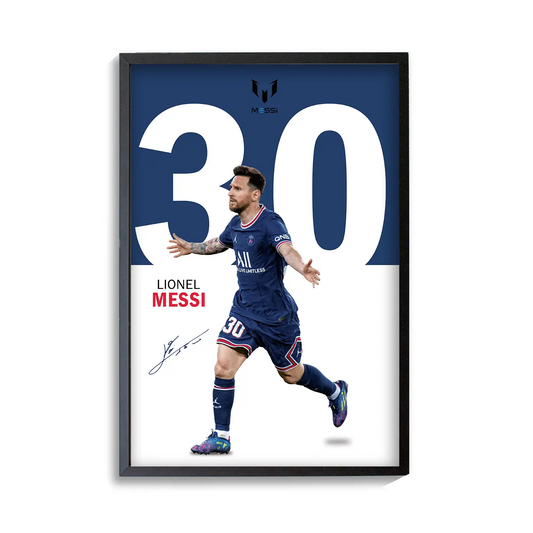 Messi Paris Football Club Poster | Frame | Canvas