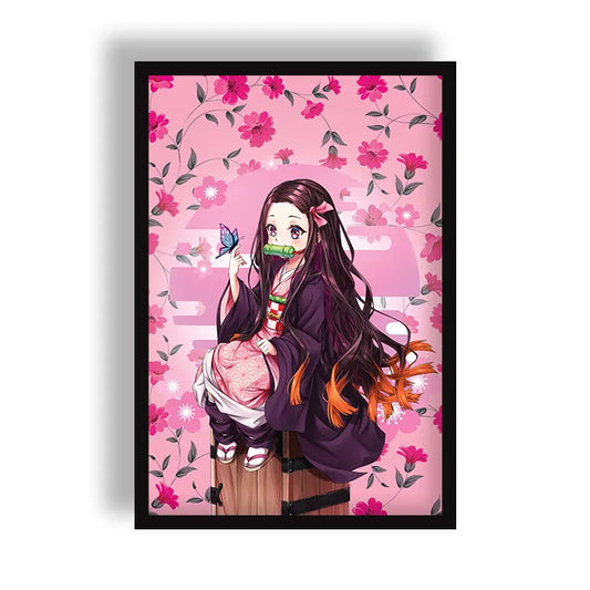 Cute Nezuko Kamado - Demon Slayer Poster | Frame | Canvas