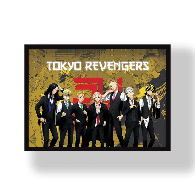 Takemichi Hanagaki Draken Manjiro Sano Naoto Tokyo Revengers Poster | Frame | Canvas