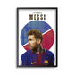Lionel Messi Poster | Frame | Canvas