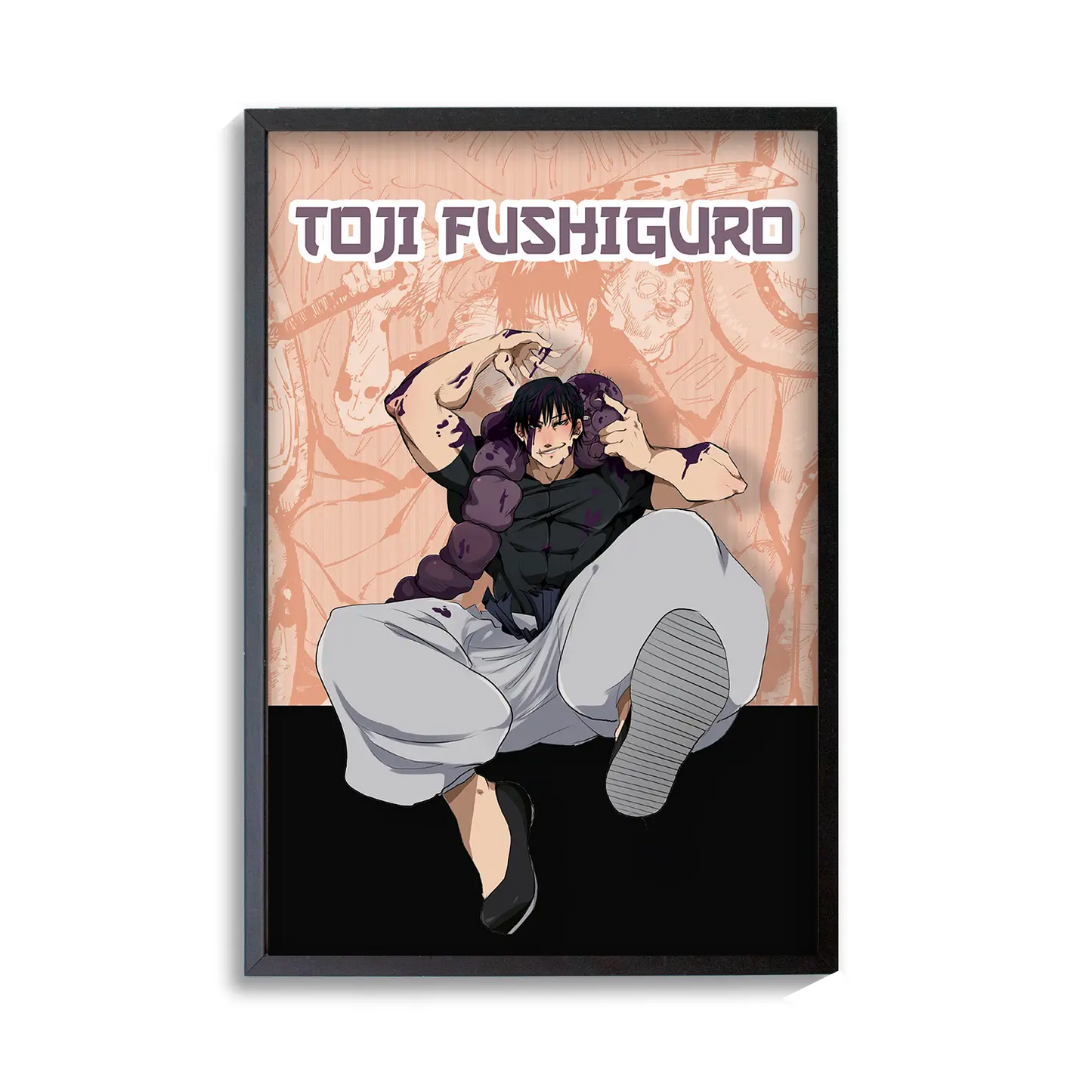 Toji Fushiguro Jujutsu Kaisen Poster | Frame | Canvas