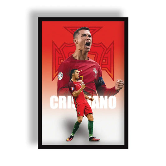 Cristiano Ronaldo FPF Football Poster | Frame | Canvas