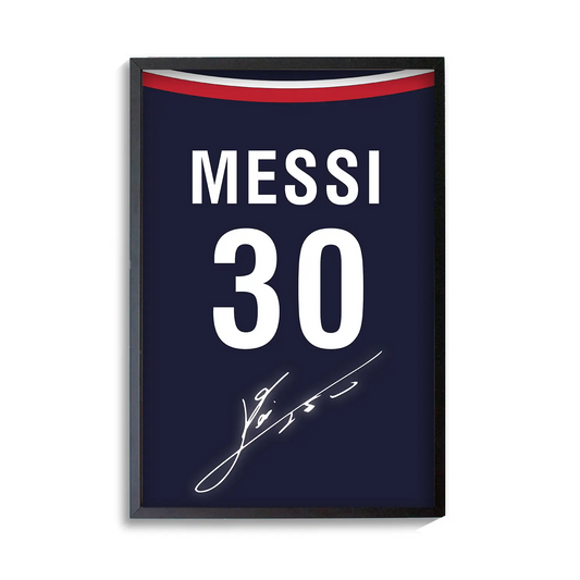Messi Jersey 10 Football Poster | Frame | Canvas