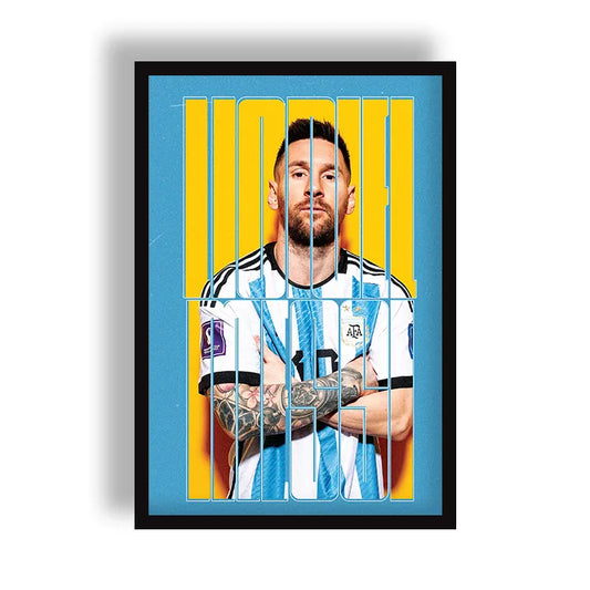 Messi Jersey 10 AFA Club Football Poster | Frame | canvas