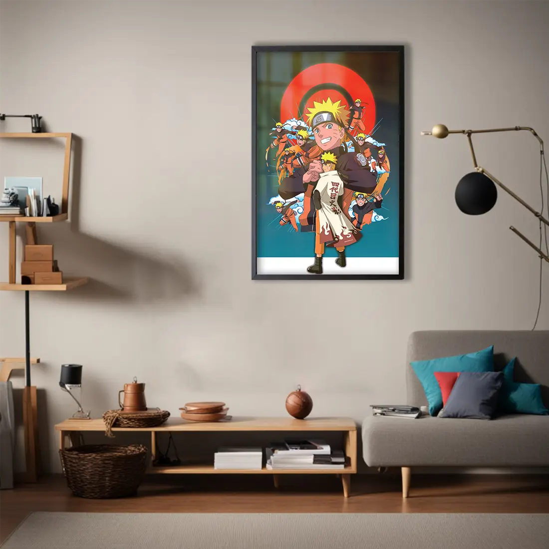 Naruto Collage Wall Poster | Frame | Canvas