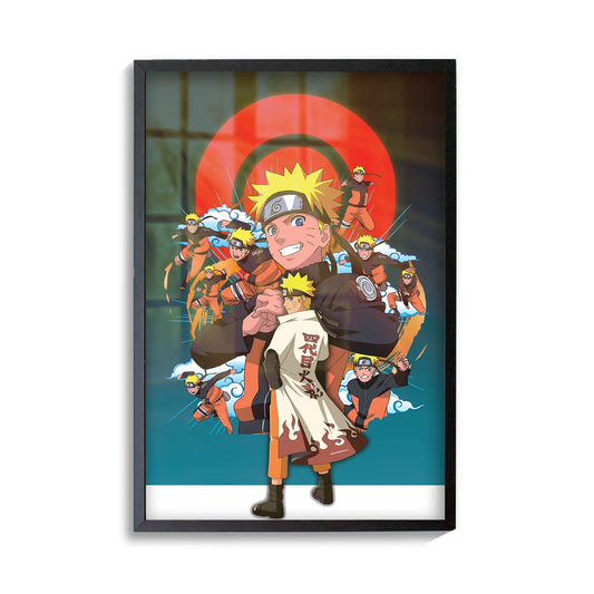 Naruto Collage Wall Poster | Frame | Canvas