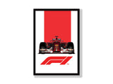 Ferrari F14T Car Poster Hero