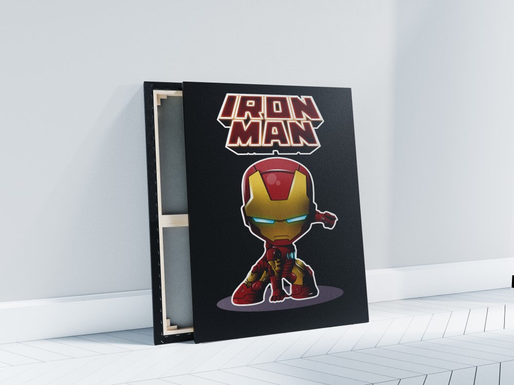 Iron Man Minimal Comic Art