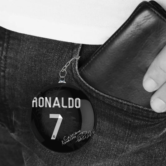 Ronaldo Keychain in pocket