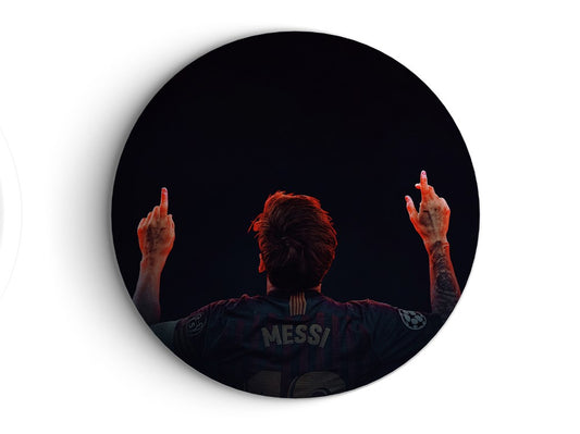 Lionel Messi, Football, Barcelona Badge