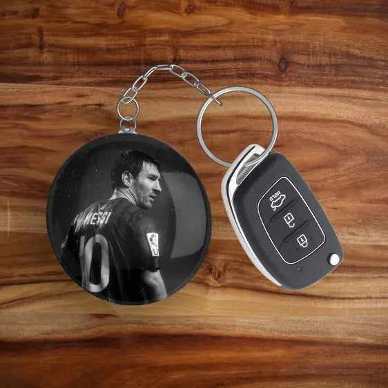 Keychain with car key