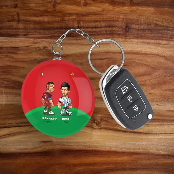 Keychain with car key