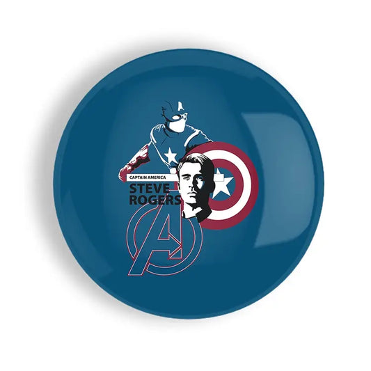 Captain America Abstract Badge