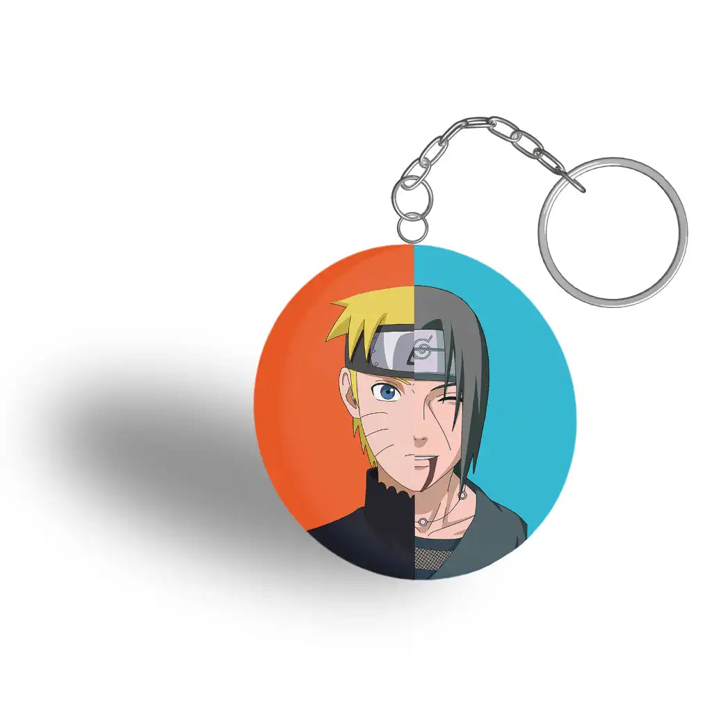 Itachi And Naruto Keyring | Keychain
