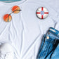 England Football Team Badge on Cloth