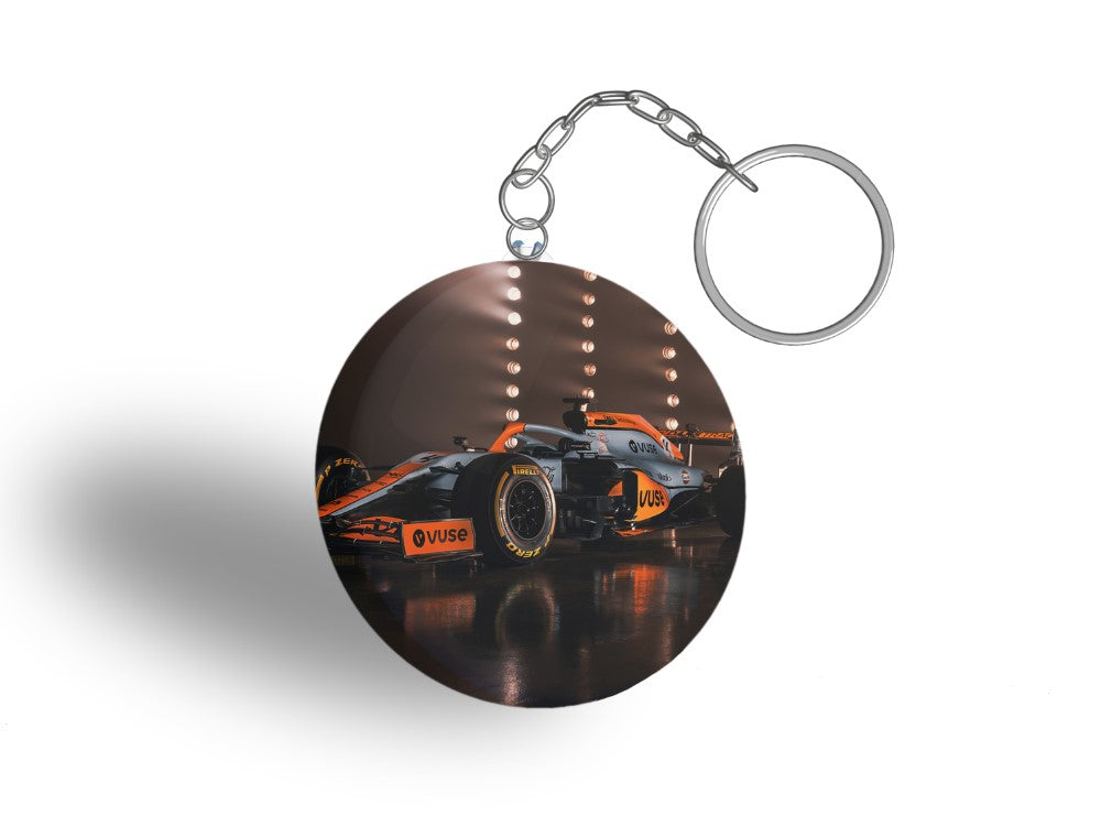 Formula 1, McLaren F1, McLaren Formula 1, race cars Badge Key Chain